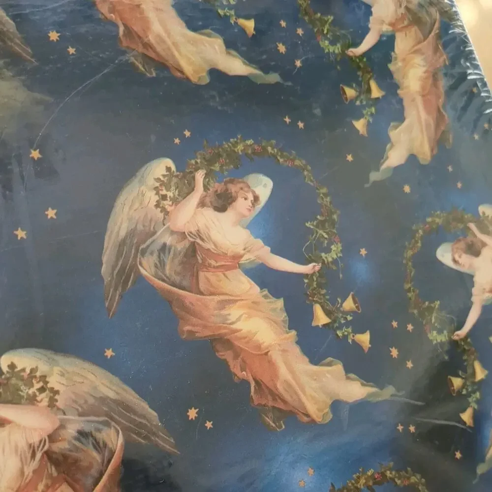 Vintage Celestial 90s whimseygoth Angel Binder 3 Ring Album Scrapbook New READ